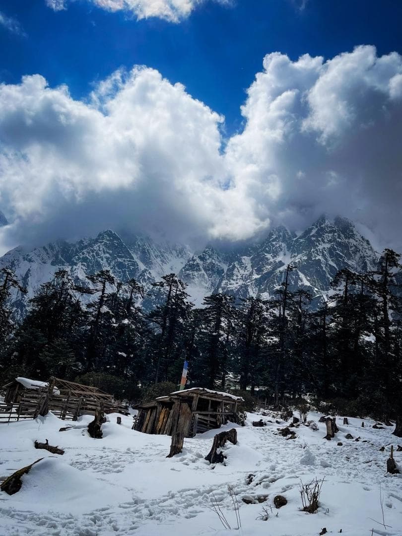 Best Time to Visit North Sikkim for Snow